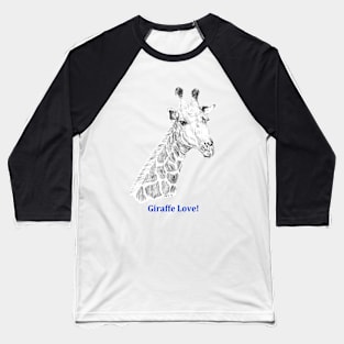 Giraffe Love! Baseball T-Shirt